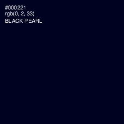 #000221 - Black Pearl Color Image